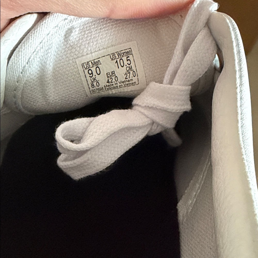 Vans Men's Classic White Sneakers - Picture 2 of 3